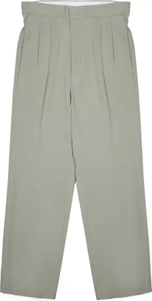 Be Able Pleated High-Waisted Trousers with Adjustable Side Tabs
