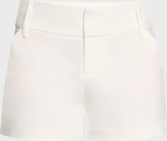 Alice & Olivia Cady Mid-Rise Shorts