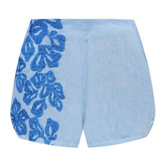 Ermanno Scervino Mujer, Pantalones cortos, Azul, Talla: M