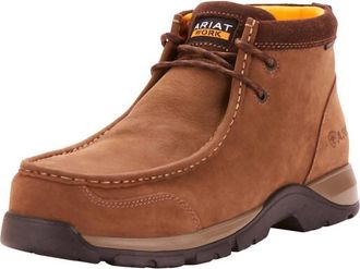 Ariat Mens Comp Toe Boots - Medium In Dark Brown
