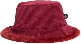 Nanette Lepore Corduroy Bucket Hat in Red at Nordstrom Rack