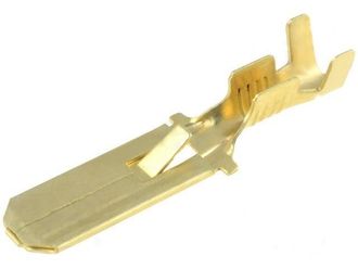 OEM Terminal Faston Macho 6,3mm Sin Aislar Con Reten