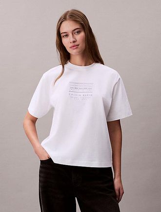 Calvin Klein Relaxed T-shirt met geborduurd logo