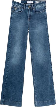 Lois Lorna Jeans - Dames - Loose Fit Jeans - Blauw - W24 - Katoen - Jeans