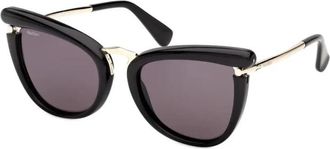 Max Mara Zonnebrillen - Dames - Zonnebrillen - Zwart - 55 MM - Accessoires