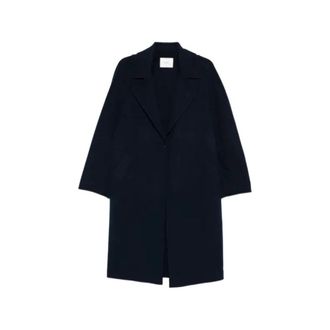 Joseph Franco Double Face Cashmere Coat - Dames - Mantel - Blauw - M - Wol - Jassen