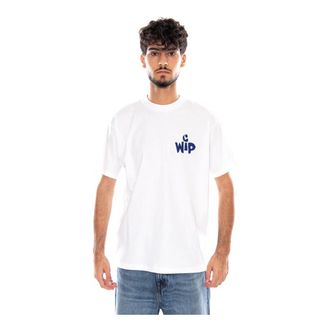 Carhartt Work in Progress Camiseta S/S Cutout - Tops - Hombre - Blanco - XL
