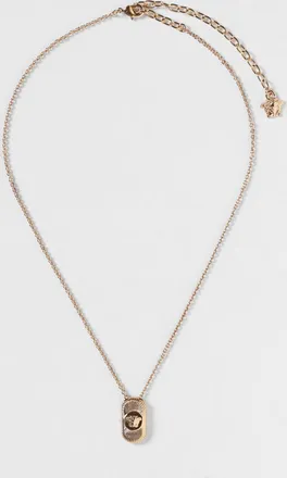 Versace Collana Versace in ottone con ciondolo Medusa