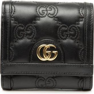 Gucci Pre-owned Gucci GG Matelasse Calfskin Card Case Wallet Ladies FJLCAFM32FY6IBYU