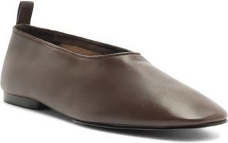 Schutz Hadley Flat in Dark Brown at Nordstrom, Size 7.5