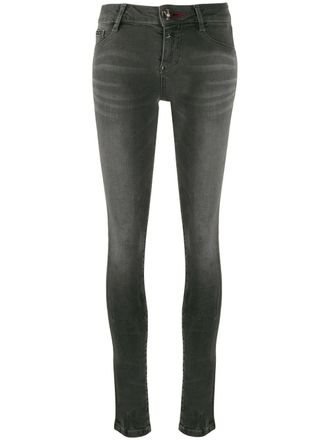 Philipp Plein Leggings skinny - Grigio