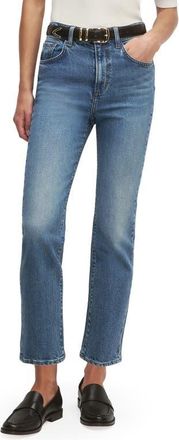 Favorite Daughter The Valentina Super High Waist Ankle Straight Leg Jeans in Alton at Nordstrom, Size 23