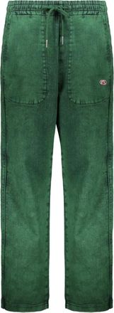 Diesel Pantaloni con tasche - Verde