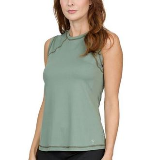 Sofibella UV Colors Womens Sleeveless Tennis Shirt in Army at Nordstrom, Size X-Small