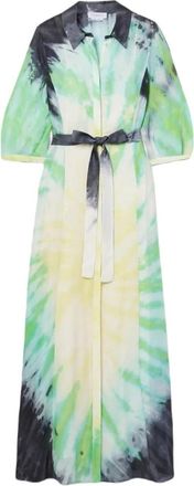 Gabriela Hearst Daisy Jurk - Dames - Shirt Kleedjes - Veelkleurig - 2XS - Kleedjes