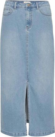 Cream Denim Rok Beaverly Lichtblauw - Dames - Spijkerrokken - Blauw - XS - Denim - Rokken