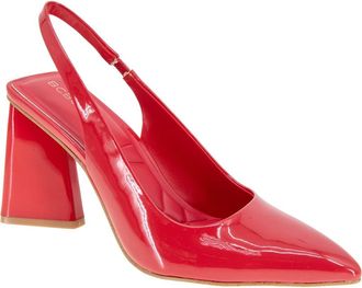BCBGeneration Trina Pointed Toe Slingback Pump in Lipstick at Nordstrom, Size 6.5