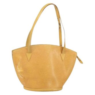 Louis Vuitton Pre-owned Shoulder Bags, female, Yellow, Size: ONE SIZE Pre-owned Vintage Shoulder Bag