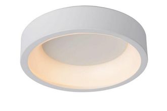 Lucide Plafoniera Lucide Talowe Led 20w 3000k Dimmerabile Bianca