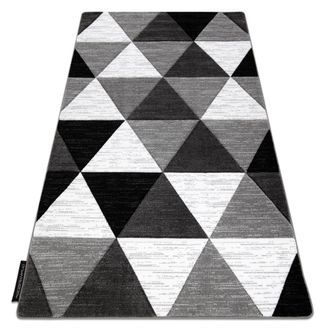 RugsX Alfombra Alter Rino Tri&aacute;ngulos Gris Grey 280x370 Cm