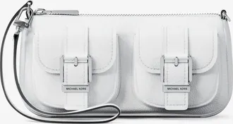 Michael Kors Zoe Small Pebbled Leather Pochette