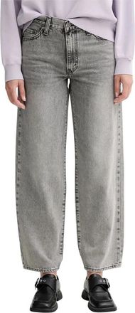 Levi's Loose-fit Jeans - Dames - Loose Fit Jeans - Grijs - W24 L32 - Denim - Jeans