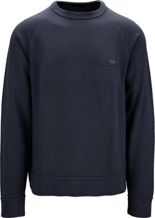 Fay Sweatshirt met ronde hals - Heren - Sweatshirts - Blauw - M - Katoen - Hoodies & sweatvesten