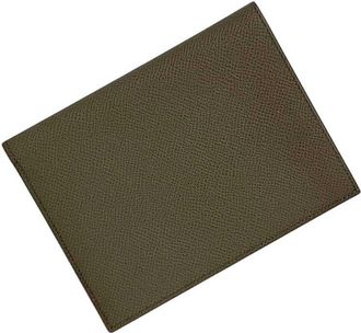 Herm&egrave;s Grayish Leather Epsom Leather Wallet (Bi-Fold) (Pre-Owned)