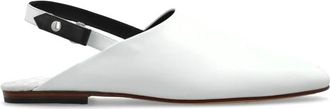 Kenzo Kali Mules - Dames - Ballerinas - Wit - 41 EU - Leer - Schoenen