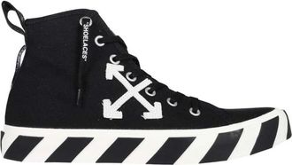 Off-white Vulcanized Sneakers - Heren - Sneakers - Zwart - 45 EU - Katoen - Schoenen