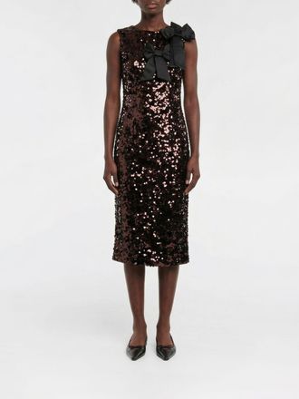 Ganni Sequin Dress with Bow