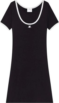 Courrèges Mujer, Vestidos, Negro, Talla: S