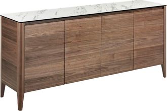 Angel Cerdá Aparador porcelánico y nogal