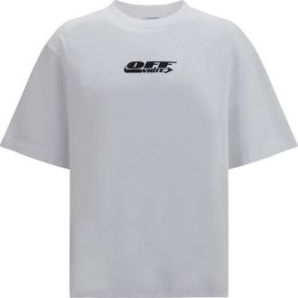 Off-white Mens T-Shirt Skate White Cotton T-Shirts And Polos
