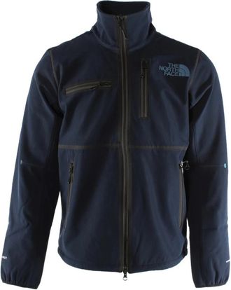 The North Face Blauwe Softshell Jas - Heren - Outdoorjassen - Blauw - S - Polyester - Fitness