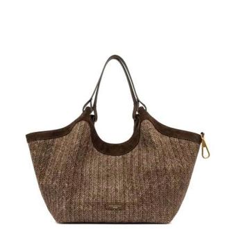 Gianni Chiarini Tote Bags, female, Brown, Size: ONE SIZE DUA Large