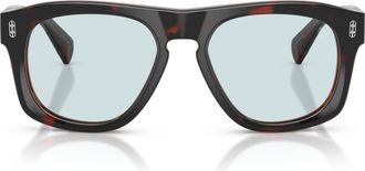 Brunello Cucinelli Tortoiseshell 0bc4026s Acetate Oversized Sunglasses
