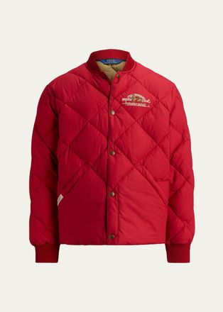 Polo Ralph Lauren Mens Quilted Polo Sportsman Jacket