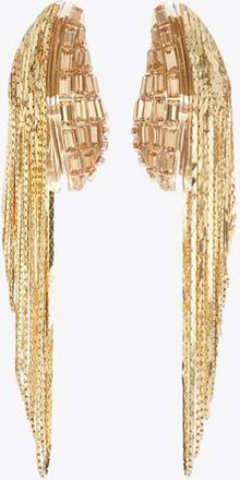 Tory Burch Womens Runway Chain Earrings, One Size