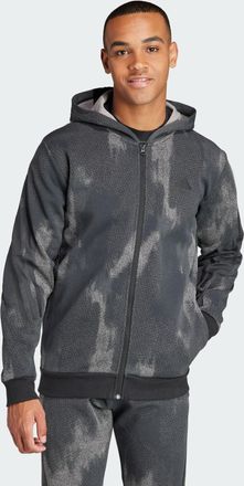 adidas Mens Future Icons 3-Stripes Full Zip Hoodie - Multicolour Cotton - Size X-Small