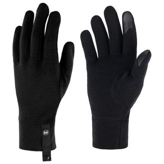 Buff Merino Midweight Gloves Handschuhe - Unisex | schwarz