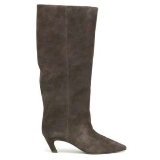 Ash Heeled Boots, female, Brown, 4 UK, Stivale