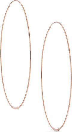 Lana Jewelry 14K Gold Large Magic Hoop Earrings in Rose Gold at Nordstrom