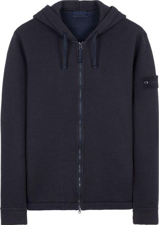 Stone Island Ghost Piece Hooded Full-zip Jacket Black 7915632F3-V0020