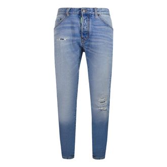 Dsquared2 Mens Cool Guy Jean Blue Denim Pants Cotton - Size 32 (Waist)