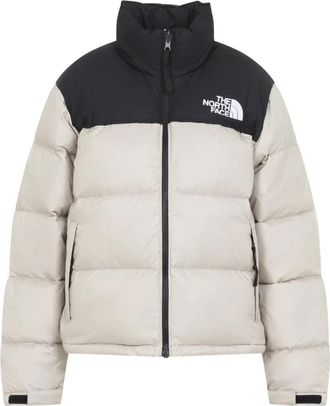 The North Face 1996 Retro Nuptse Jacket - Dames - Ski Jassen - Grijs - XS - Leer - Fitness