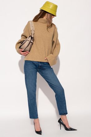 Toteme Straight Leg Jeans, Womens, Blue