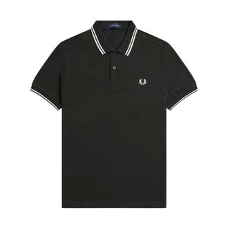 Fred Perry Uomo, Top, Verde, M, new