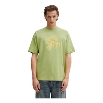 Dr&ocirc;le de Monsieur Heren, Tops, Groen, Maat: L