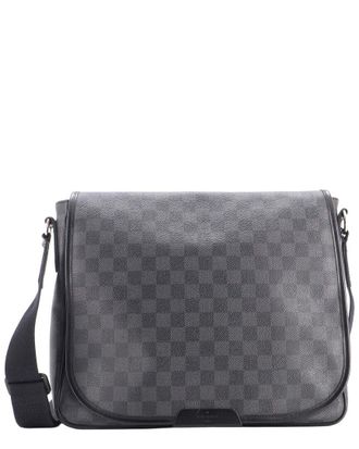 Louis Vuitton Black Damier Graphite Daniel Mm (Authentic Pre-Loved)